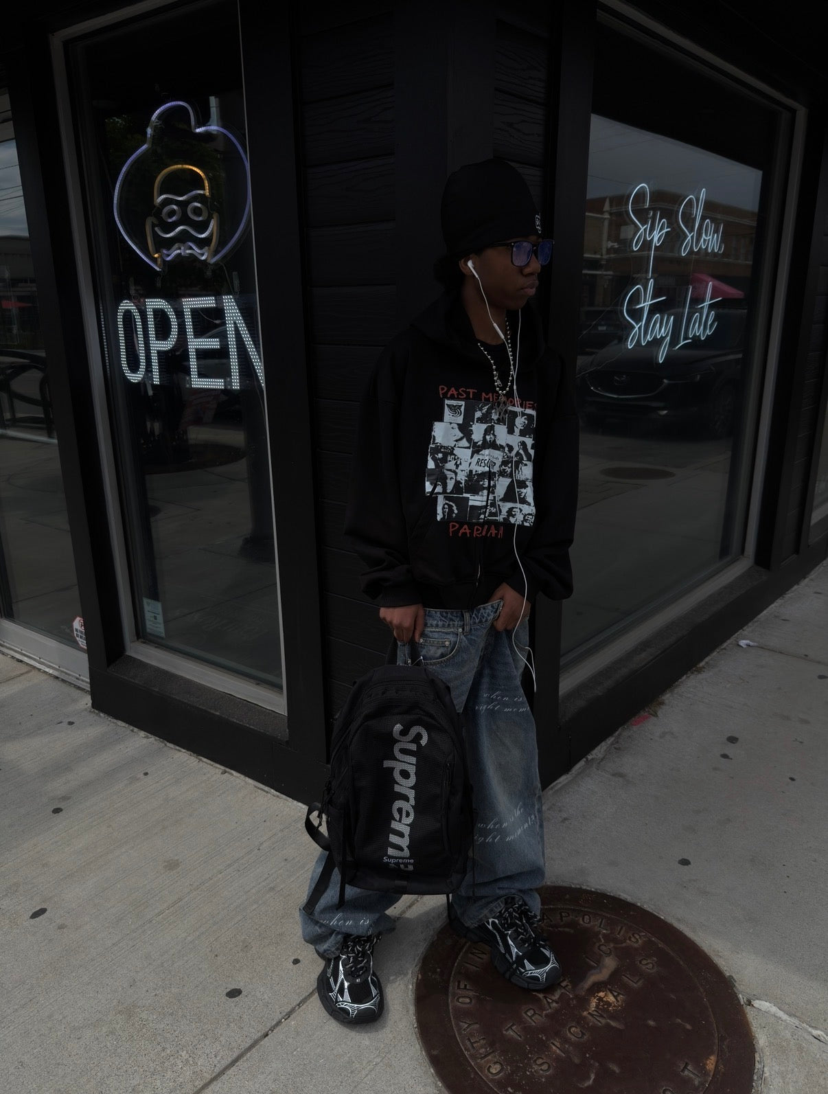 “Past Memories” Zip up